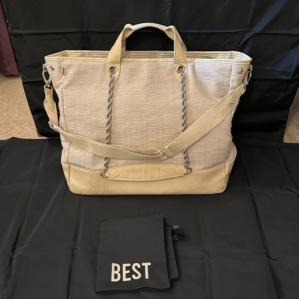 BÉIS The Everyday Tote in Beige — Limited Edition!